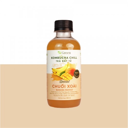 Vkombucha Chill Chuối Xoài 250ml